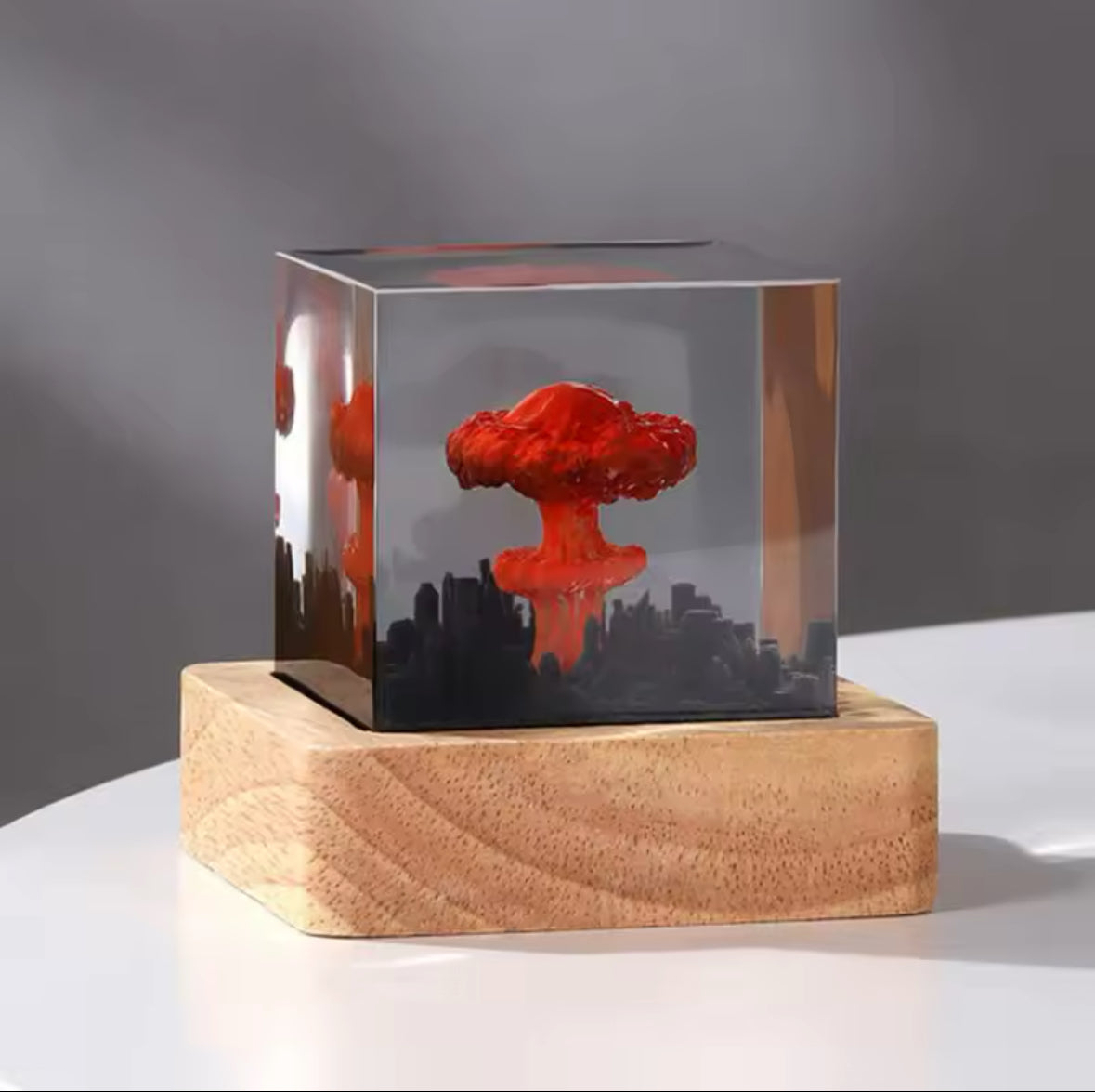 Mini 3D Resin Art - Exploding City